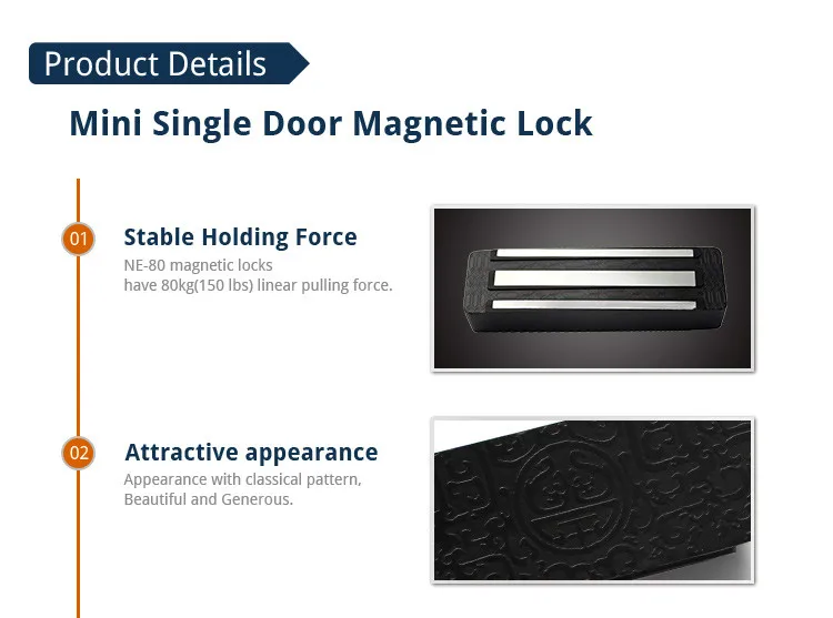 mini magnetic lock small magnetic lock