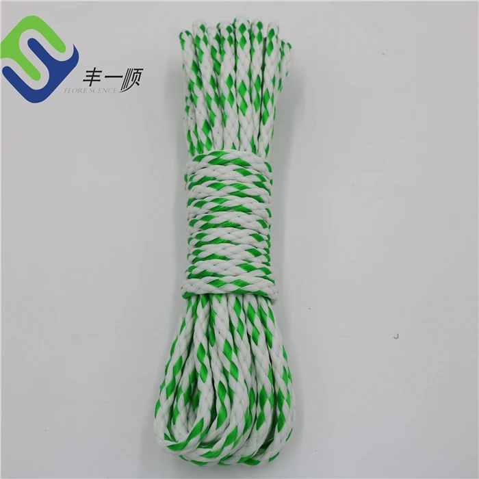 طناب پلی اتیلن بافته توخالی 8 رشته 1/4 اینچ x600 فوت فروش داغ