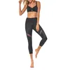 3/4 Length Legging With Moto Inspired Pintucked Detailing Classy, Sexy Looking Workout