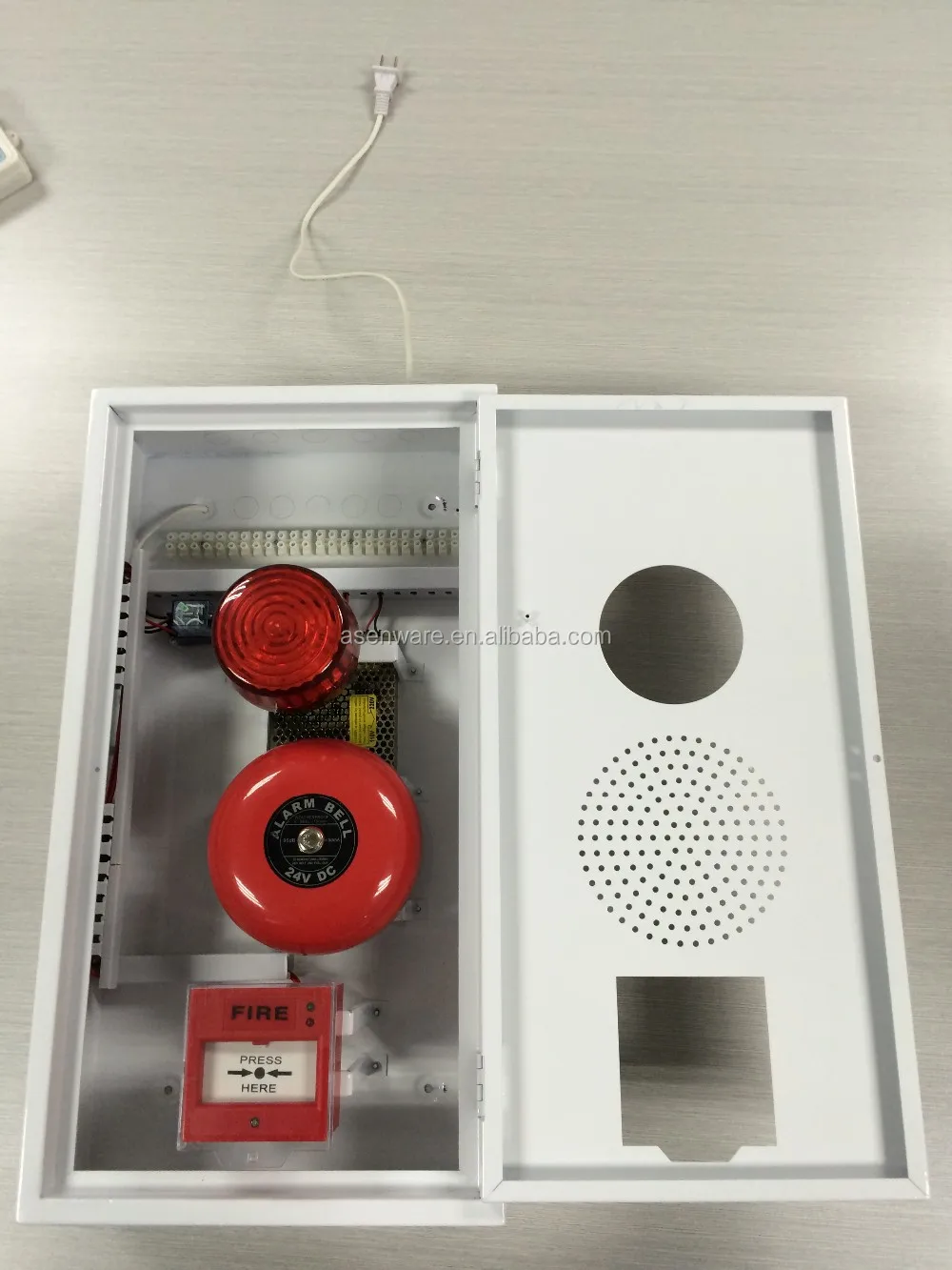 Intelligent Autonomous Conventional Strobe Bell Manual Call Point 3 in 1 Panel for Conventonal System