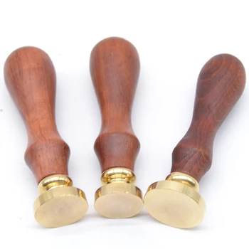 stamp blank handle wooden copper head larger
