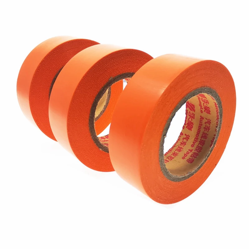 Orange Insulating Vinyl Isolated Adhesive Pvc Electrical Insulation ...