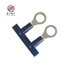 REACH Certified RVN2-5L plastic insulation crimp ring terminal sizes 1.5-2.5sqmm wire gauge