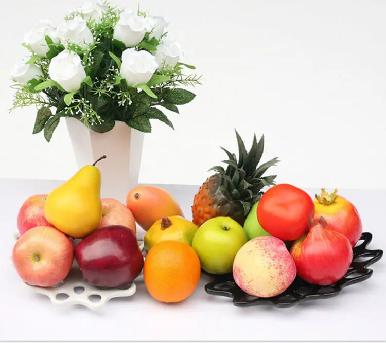 Lifelike Artificial Fruits And Vegetables Decorative Fruits