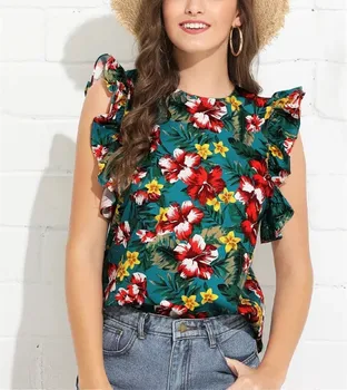 blusa estampada 2018