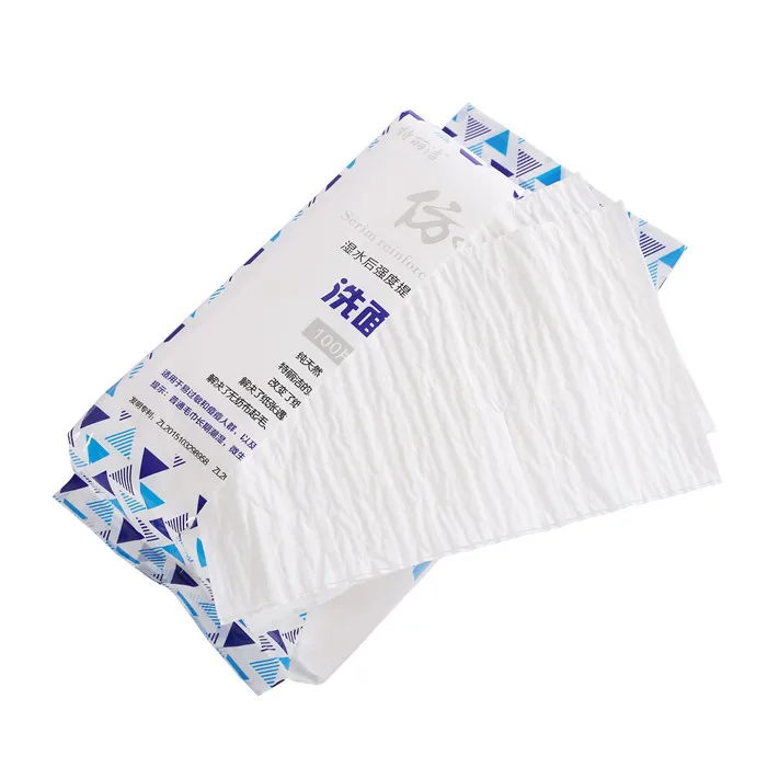 Telijie Eco-friendly 4 Ply Scrim Reinforced Paper Facial Tissue Soft ...