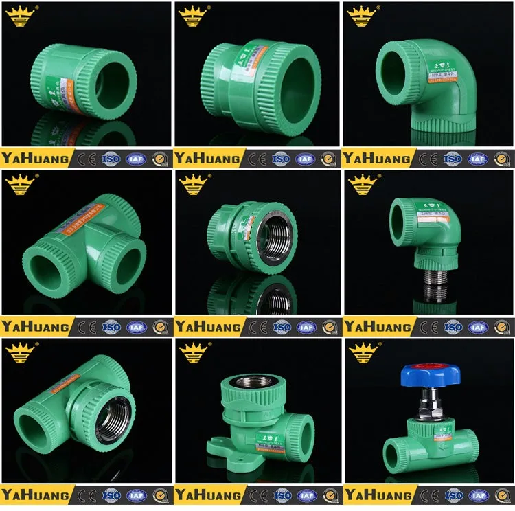 Pipe Fittings 90 Degree Elbow Water Plastic Poly Pipe Fittings For