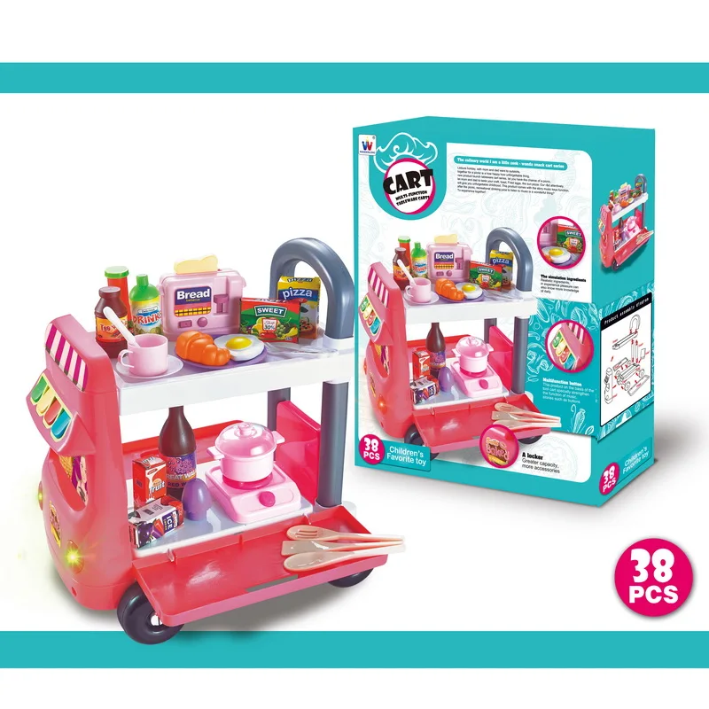 Pretend Play Pink Double Baby Bed Toy Reborn Babies Doll Crib Buy