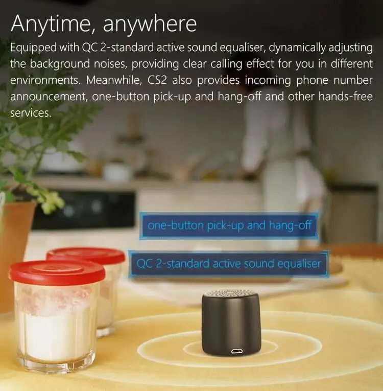 JAKCOM CS2 Smart Carryon Speaker New Product of Speakers Hot sale as music meetone contact lens leeco - ANKUX.COM