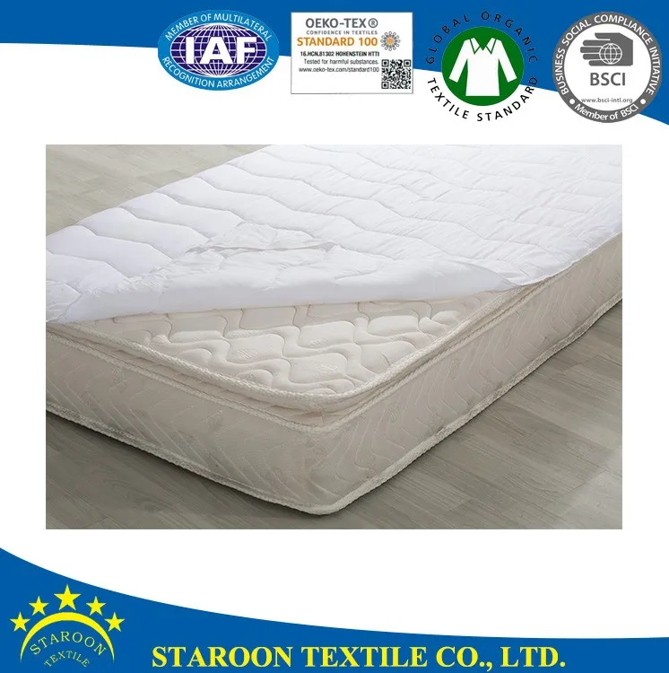 Custom Quilted Mattress Protector Cover With Zipper Buy Mattress