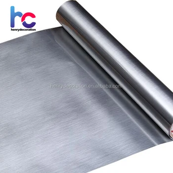 ステンレス鋼ミラークロームアルミ金属化壁紙pvc Buy 現代メタリック