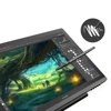 IPS HD display Huion KAMVAS GT-191 pen tablet monitor with adjustable stand and passive digital pen