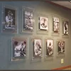 Acrylic Wall Mount Poster Frame High Polishing Transparent Museum Acrylic Gallery Frame With Metal Studs