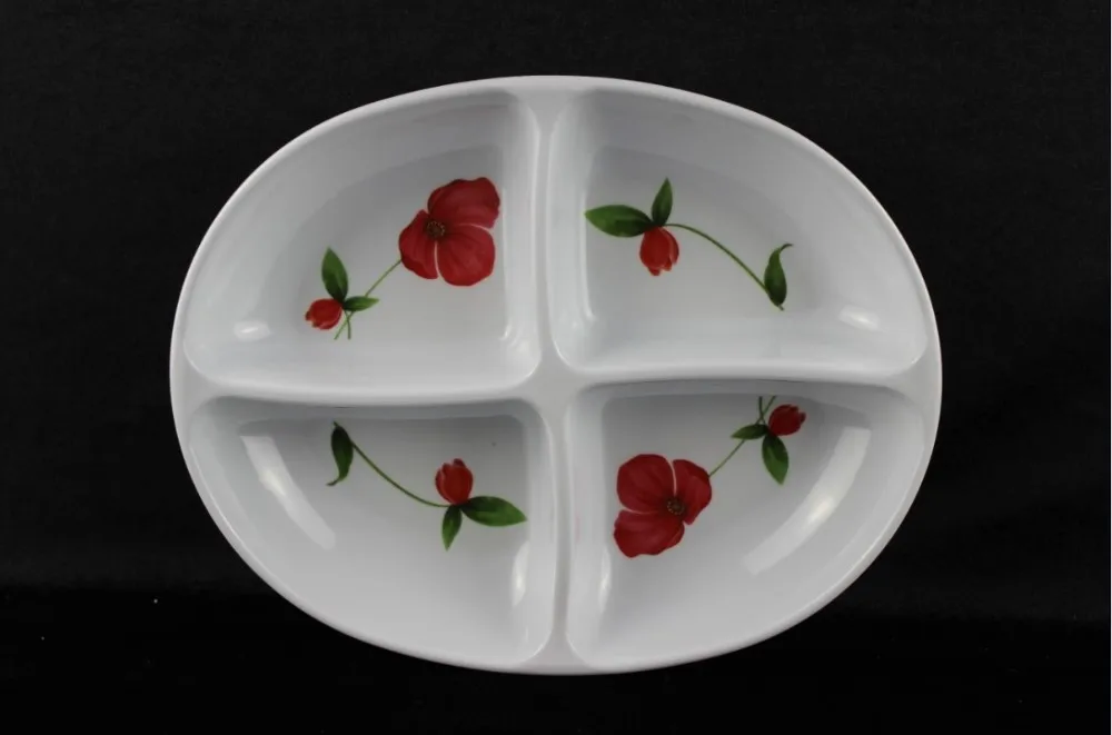 11.5inch melamine meal plate