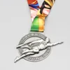Super Hero Style Custom 3D Running Medals For 5K Finisher