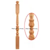 Wood Leaf Carved Fluted Acanthus Newel Post PT5067-PT5068