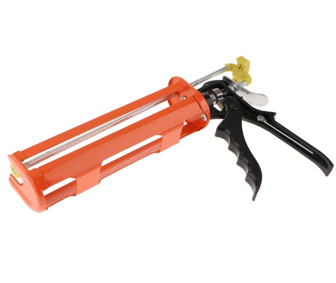 Aluminum Dual 600ml Long Sausage Caulking Gun Used To Squeeze