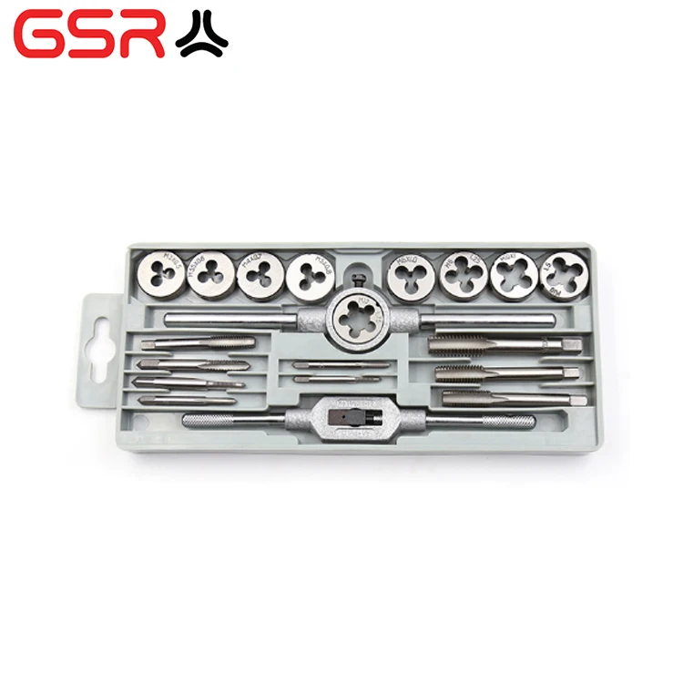 Alloy Steel Hss Hand Tap Set Gunsmithing Tap And Die Sets Hss Iso529