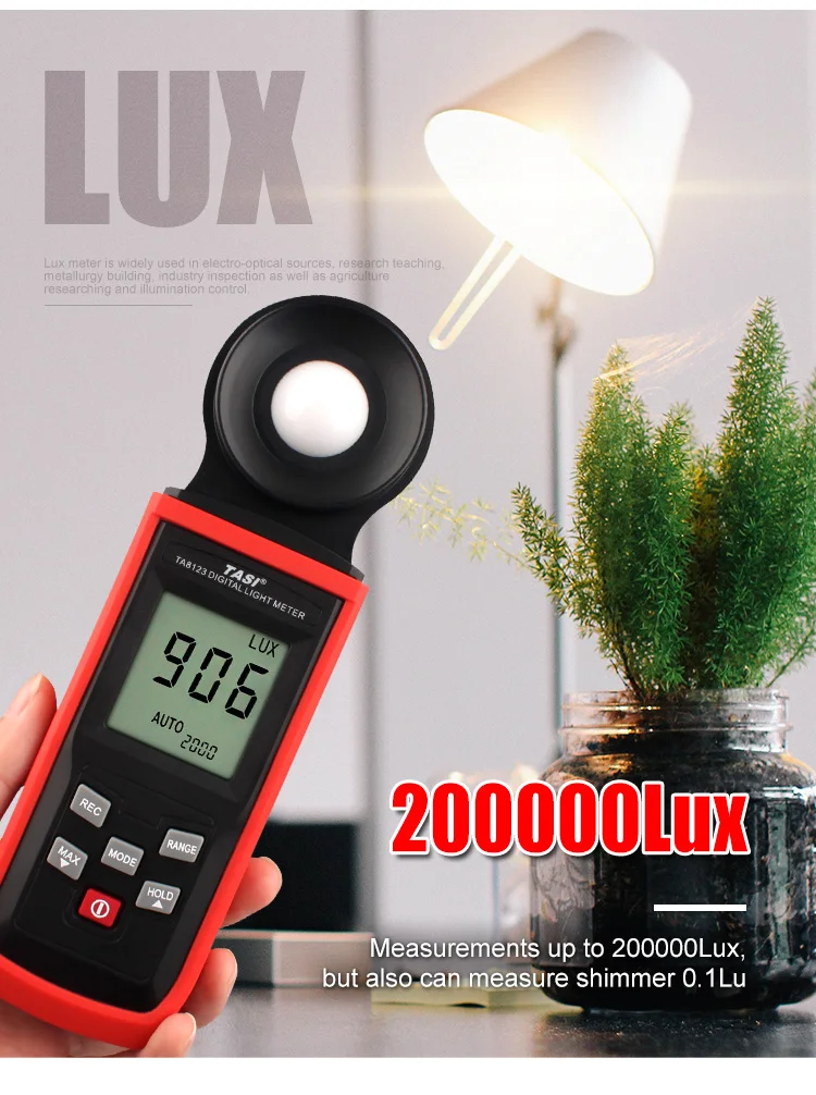 Digital Light Meter Led Lux Meter Led Lumen Meter With Ce Ta8123 Buy