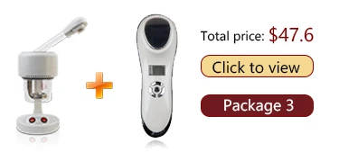 Professional portable beauty  table facial ion vapour steamer