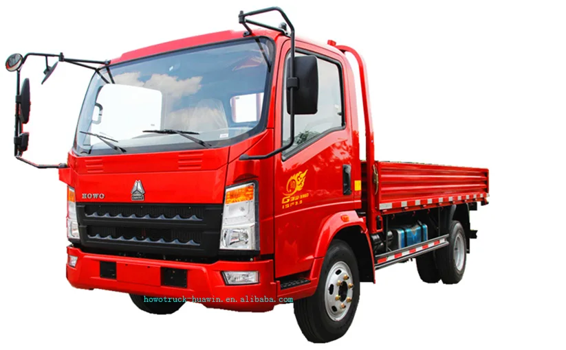 2ton New China Sinotruk Howo 4x2 Light Duty Cargo Truck For Sale - Buy ...