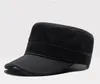 Wholesale cotton black military cap foldable cap sun hat