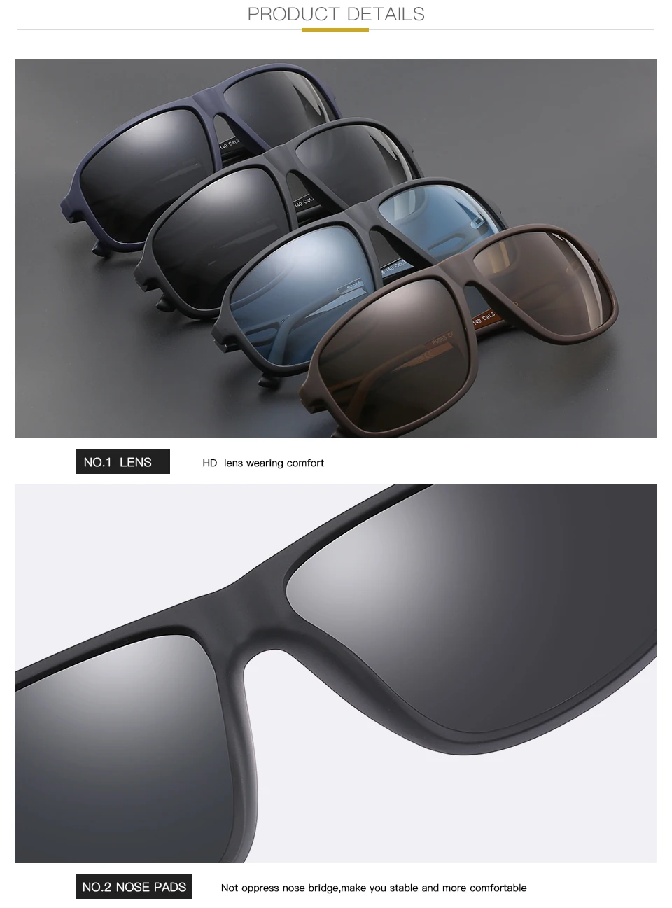 SHINELOT M763 New TR90 Uv400 Men Polarized Sunglasses Driving Fishing Matte Sun Glasses Shades