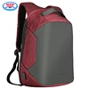 New Style Portable Black Microfiber Solar Backpack With Usb Port