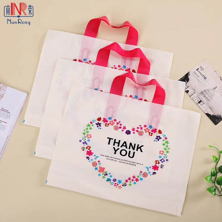 Wholesale Bulk Biodegradable Holiday Funny Plastic Gift Bag Vintage Easter Boutique Polka Dot