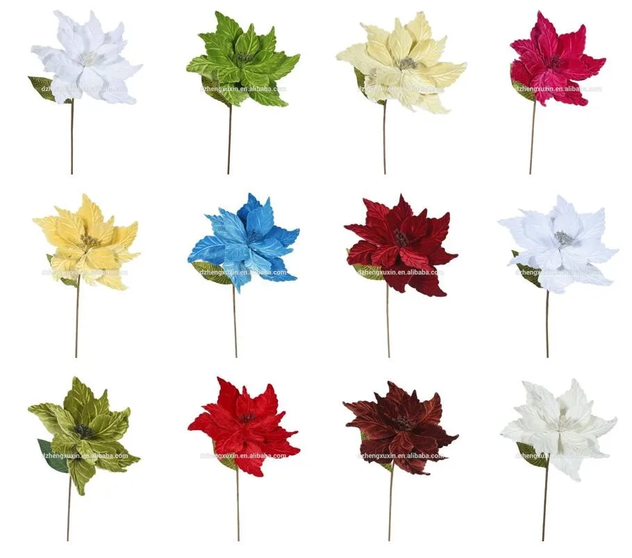 wholesale golden artificial christmas poinsettia buy wholesale golden artificial christmas poinsettia buy