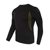 Outdoor Sports Military Fleece Tactical Quick-drying Elastic Thermal Underwear Jacket