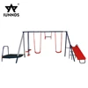 Hot sale outdoor kids metal stand plastic swing seats sets