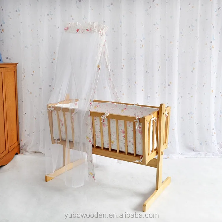 High Quality Baby Wooden Crib Infant Cozy Cot Cradle Dealer Buy