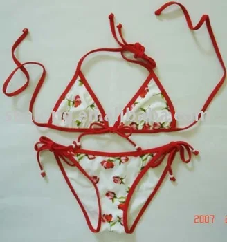 flower print bikini