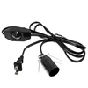 6 feet US AC Power Cord E12 Salt Lamp Cord set with dimmer switch
