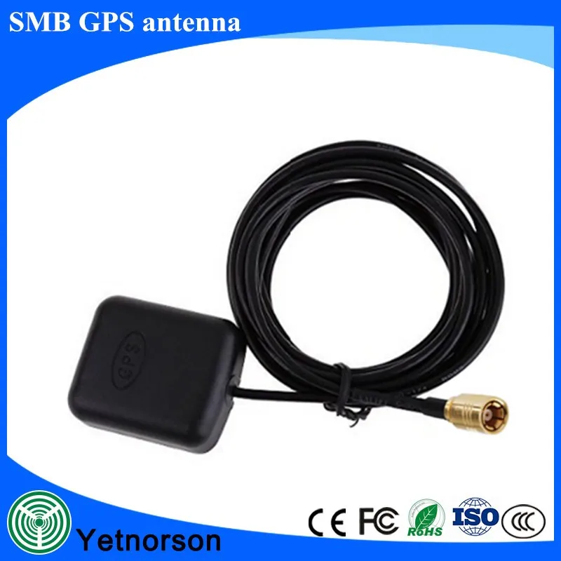 Factory Price Low Profile Hot Universal Car Gps Antenna With Base Or Tape Smb Connector