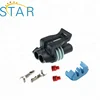 Delphi 2 Pin Female Sealed Automotive Electrical Connector With Terminals