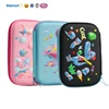 multi function Cartoon large capacity eva hard drawing color pencil case for girls