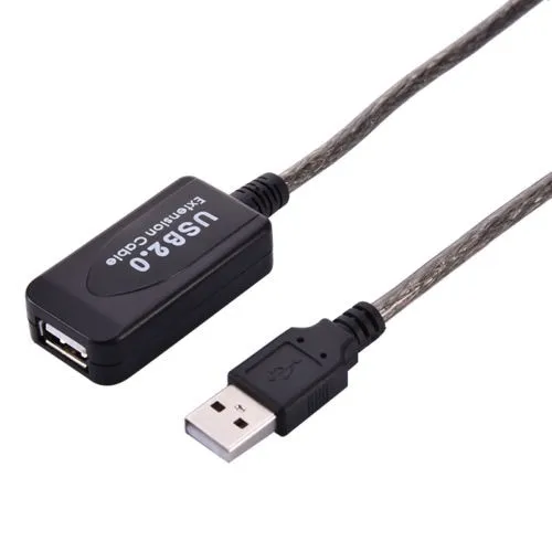 10m Usb20 Male To Female Active Repeater Extension Extender Cable Cord Mf 480 Mbps High Speed 3876