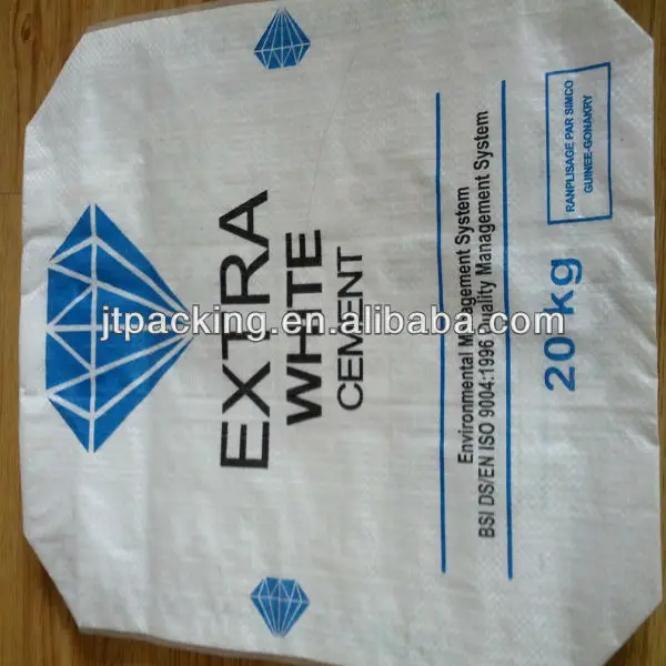 block bottom valve bag cement 20kg