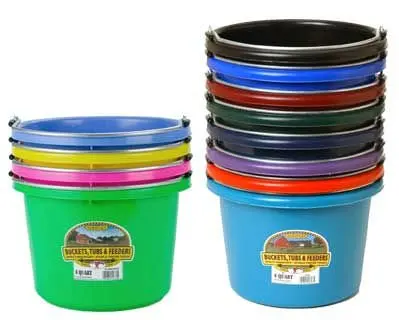 small buckets plastic