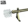 KYOK 2019 fantasy beautifully luxury and easy euramerican contracted crystal series curtain rod