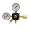 Nitrogen and CO2 gas pressure regulator for coffee and beer