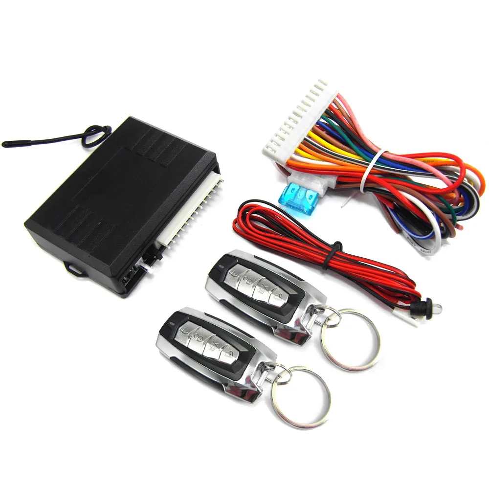 Universal Remote Control Central Locking Kit Car Door Lock Keyless Entry System With Trunk