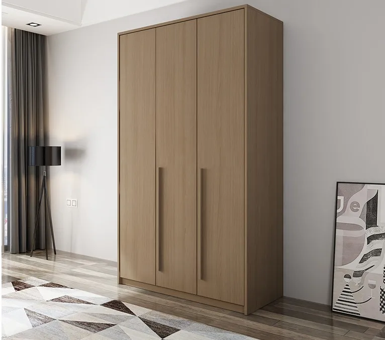 European Style Modern Design Cloth Wardrobe Bedroom Solid Wood