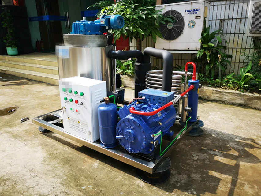 Snowell Industrial Ice Plant Maker Making Price 1 To 30 Tons Flake Ice