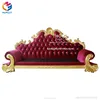 High quality used solid wood royal living room wedding leather velvet recliner chaise lounge sofa chair set furniture price