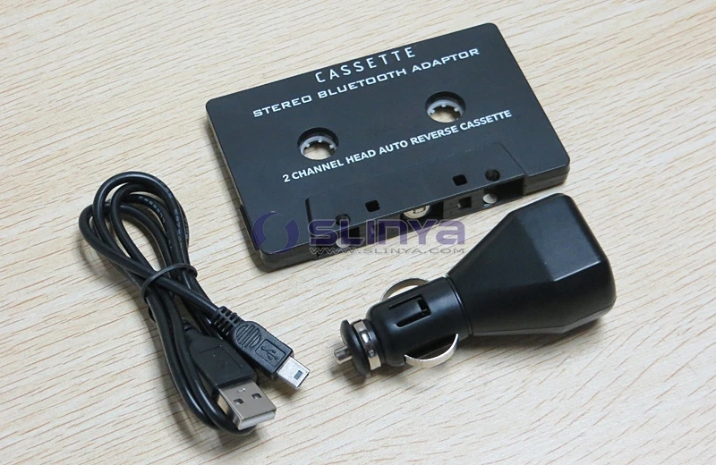 Tape Car Bluetooth Cassette Adapter 3.5mm Aux Cable Audio Device