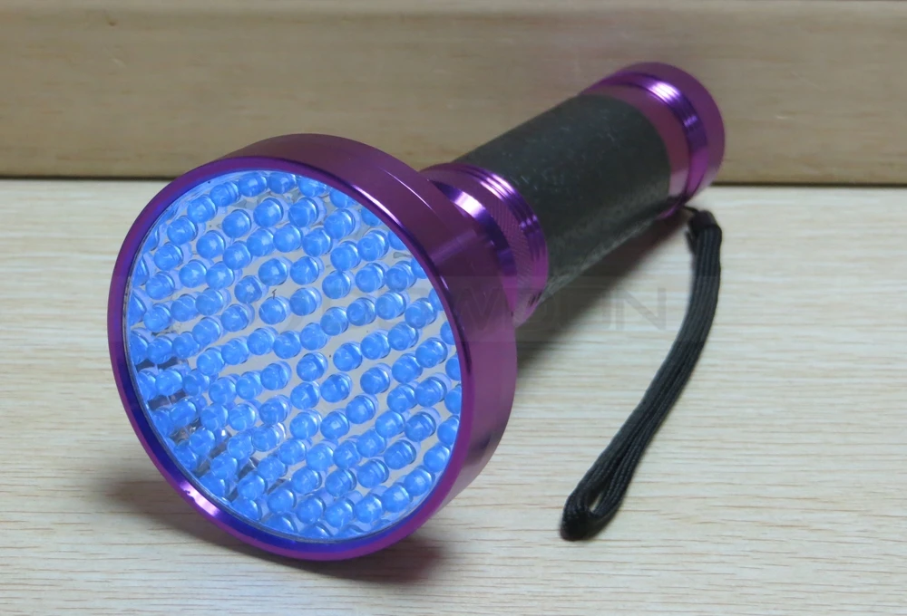 Black Light UV Flashlight 100 LED Pet Dog Cat Urine Detector Light Flashlight for Pet Urine Stains
