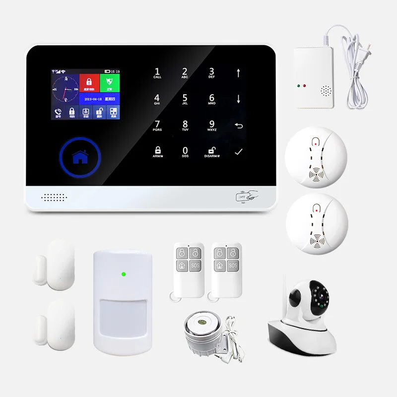 Hotsale IP Intruder home security alarm system BL-6600 with wifi+3g internet system